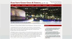Desktop Screenshot of humesmith.com